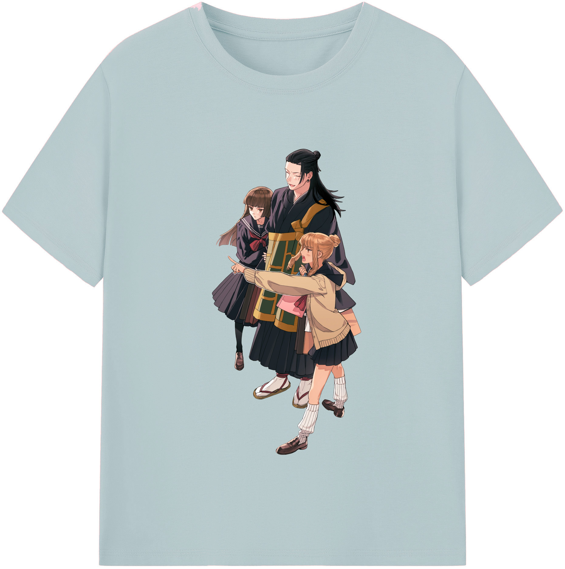 （画像用） 呪術廻戦 Jujutsu Kaisen 綿100％半袖Tシャツ（フロントプリント）
